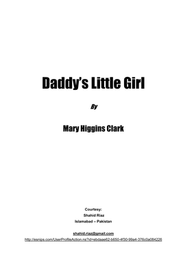 Daddy's Little Girl” by Mary Higgins Clark 2