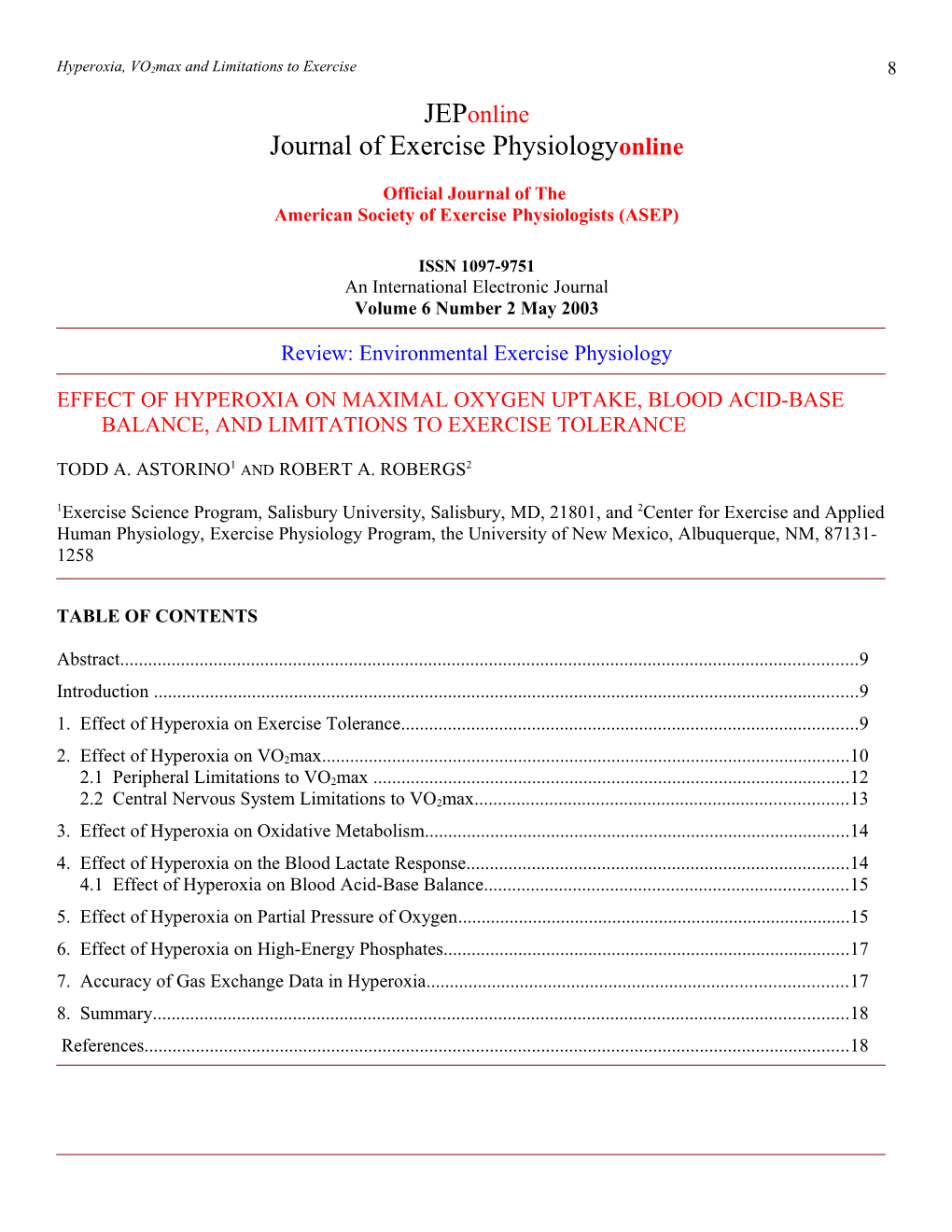 Effect of Hyperoxia on Removing Central and Peripheral Limitations to Exercise Tolerance