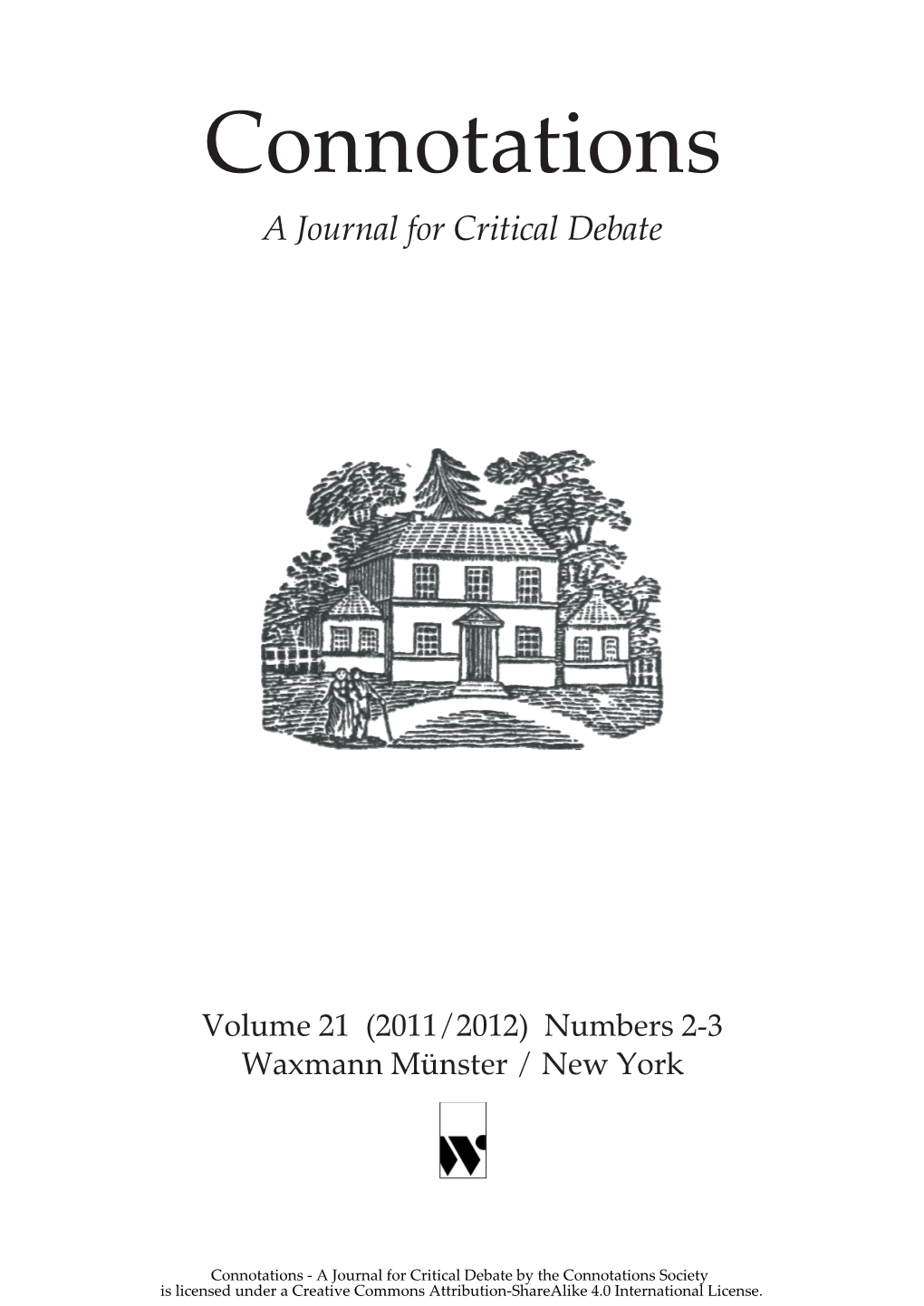 A Journal for Critical Debate