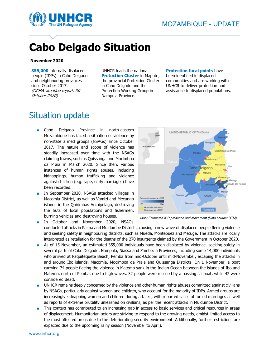 Cabo Delgado Situation