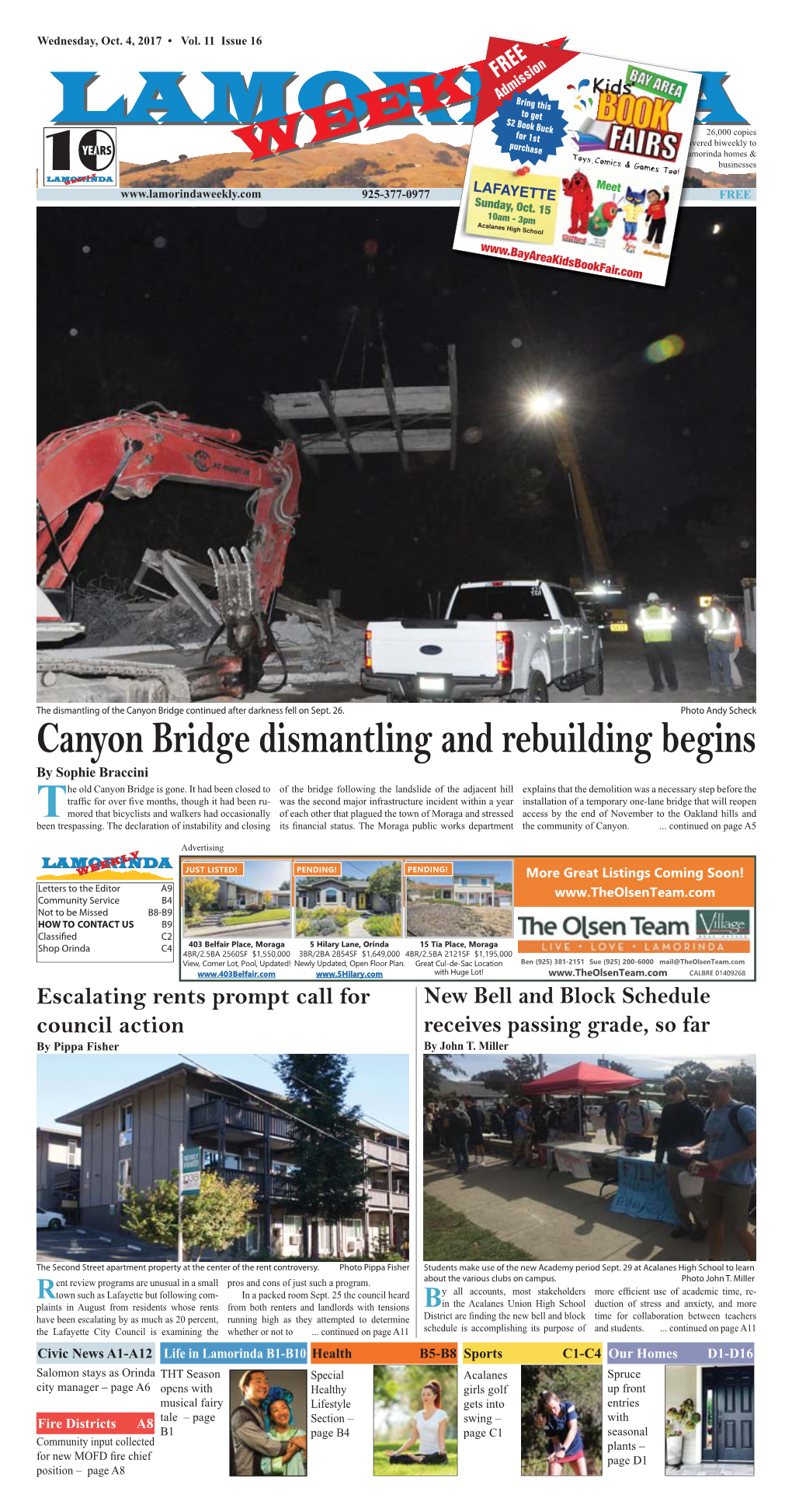 Lamorinda Weekly Issue 16 Volume 11