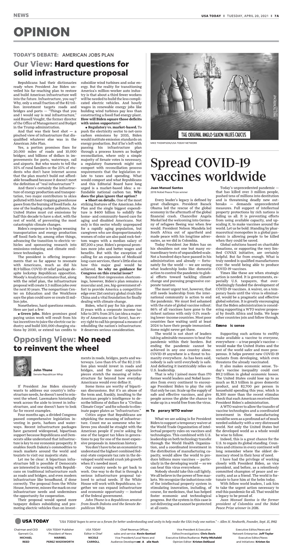 OPINION Spread COVID-19 Vaccines Worldwide