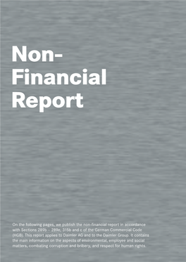 Non-Financial Report 2019
