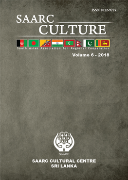 SAARC Culture Volume 6, 2018