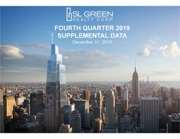 2019 Fourth Quarter Supplemental Data