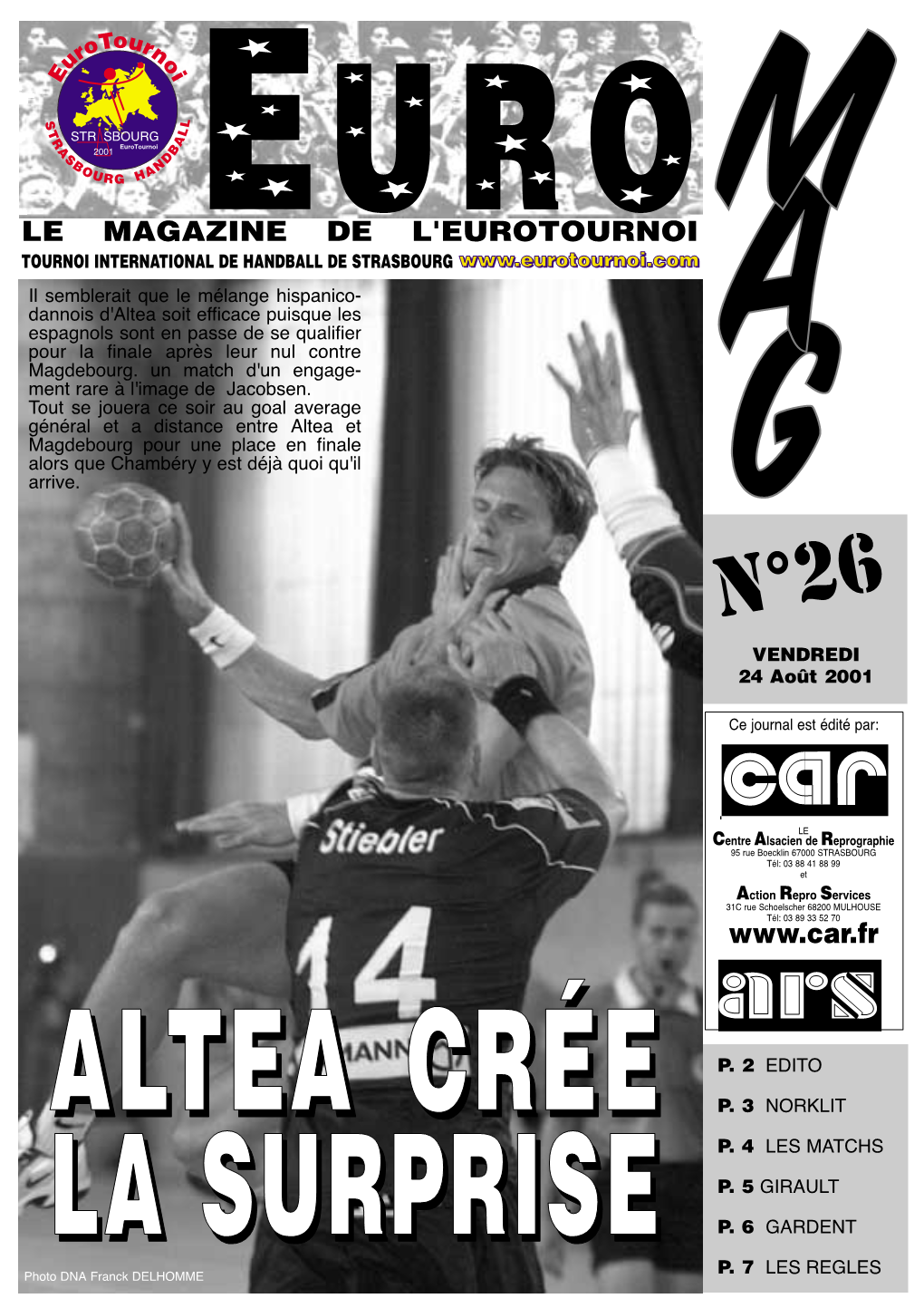 Le Magazine De L'eurotournoi