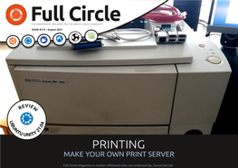 Full Circle Magazine #172 Contents ^ Full Circle Magazine Is Neither Aﬃliated With,1 Nor Endorsed By, Canonical Ltd