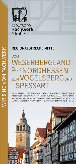 Weserbergland Spessart Nordhessen Vogelsberg
