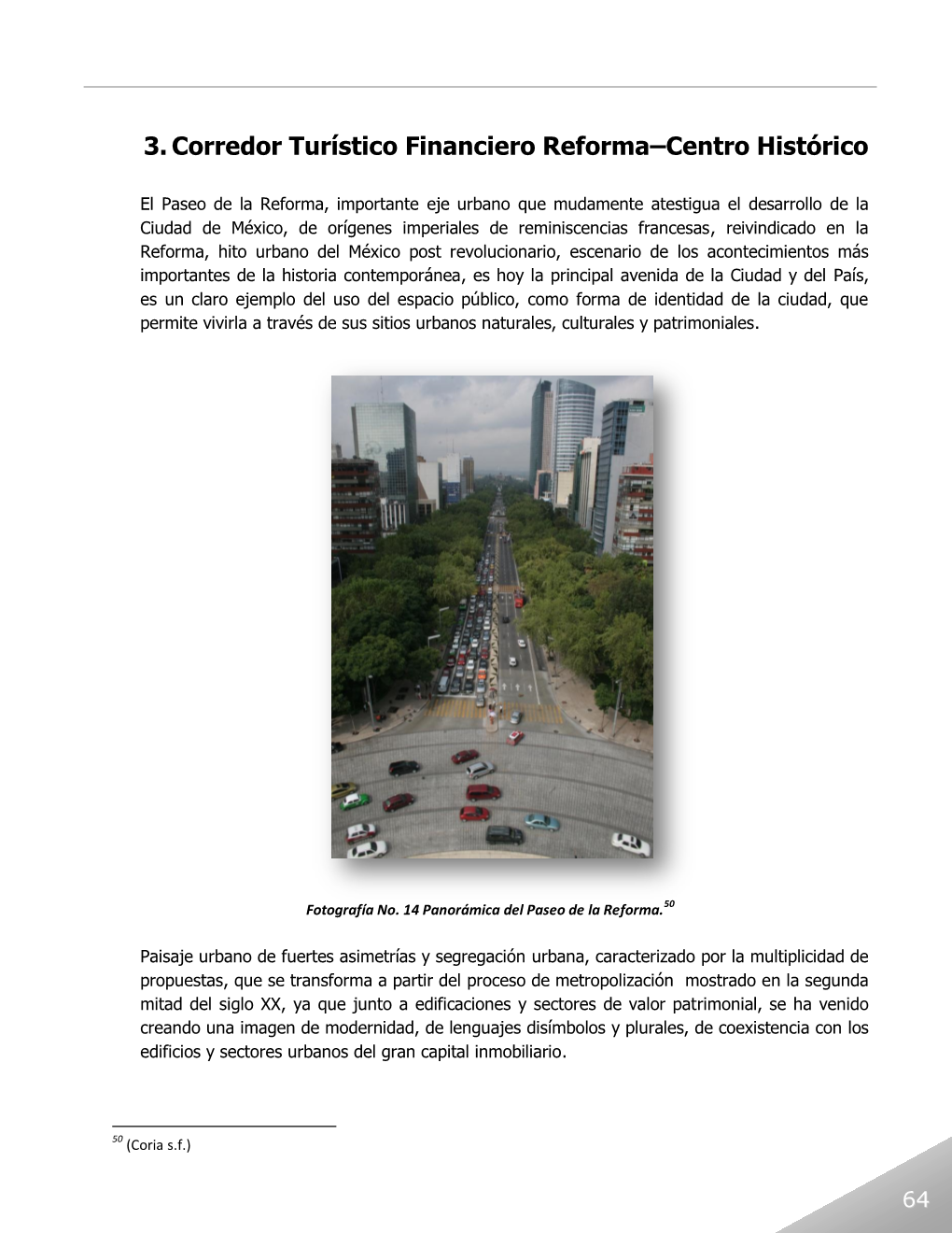 3. Corredor Turístico Financiero Reforma–Centro Histórico