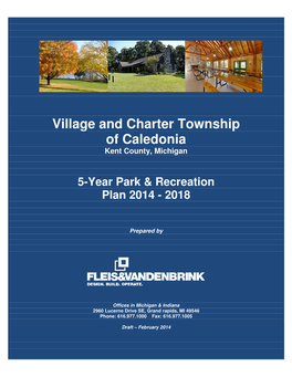 Village and Charter Township of Caledonia Kent County, Michigan