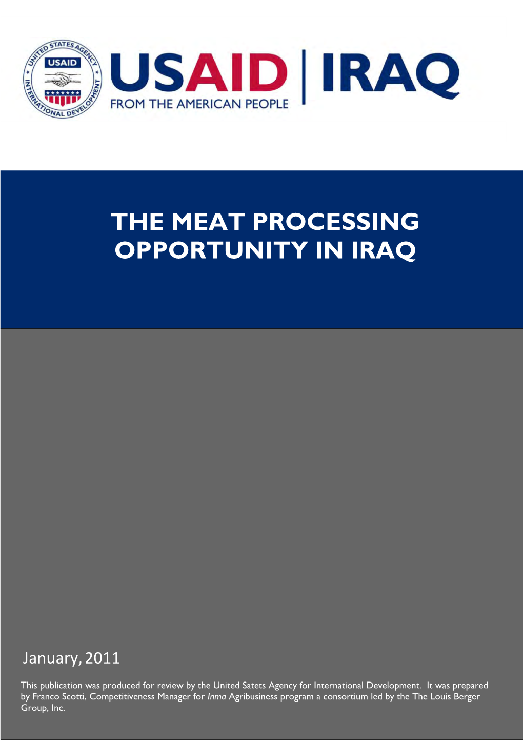 The Meat Processing Opportunity in Iraq