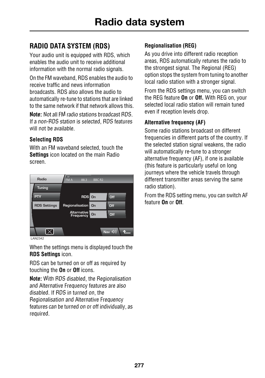 Radio Data System