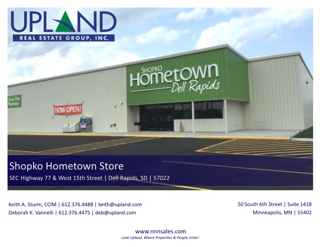 Shopko Hometown Store SEC Highway 77 & West 15Th Street | Dell Rapids, SD | 57022