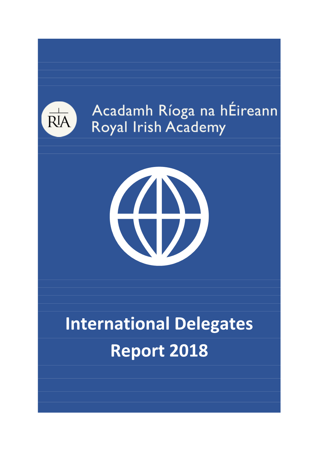 International Delegates Report 2018