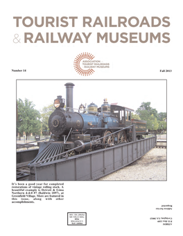 Railway-Museum-Quarterly-Fall-2013.Pdf
