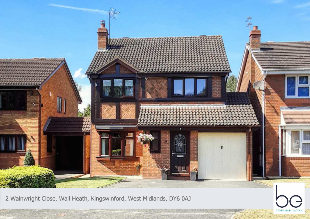 2 Wainwright Close, Wall Heath, Kingswinford, West Midlands, DY6