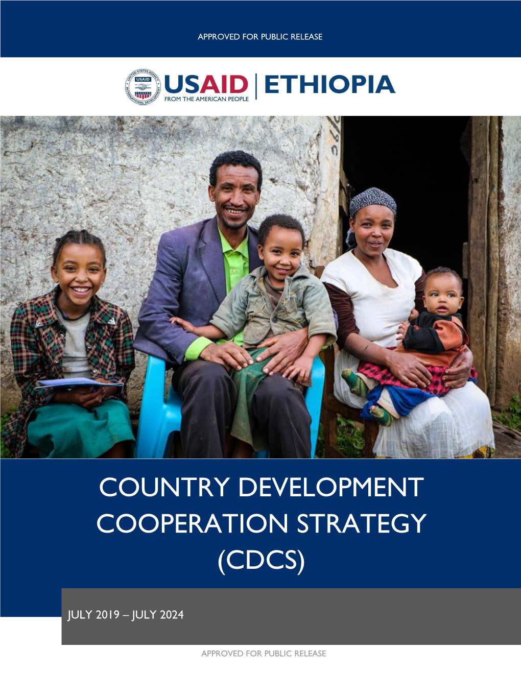 ETHIOPIA Country Development Cooperation Strategy 2019-2024