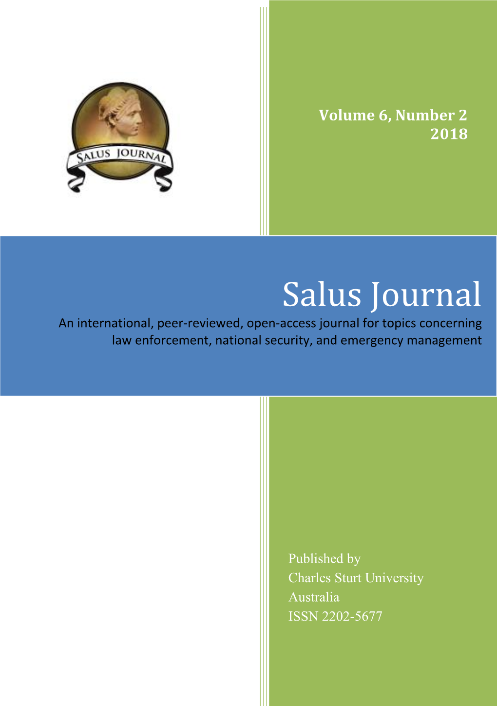 Salus Journal Volume 6 Num