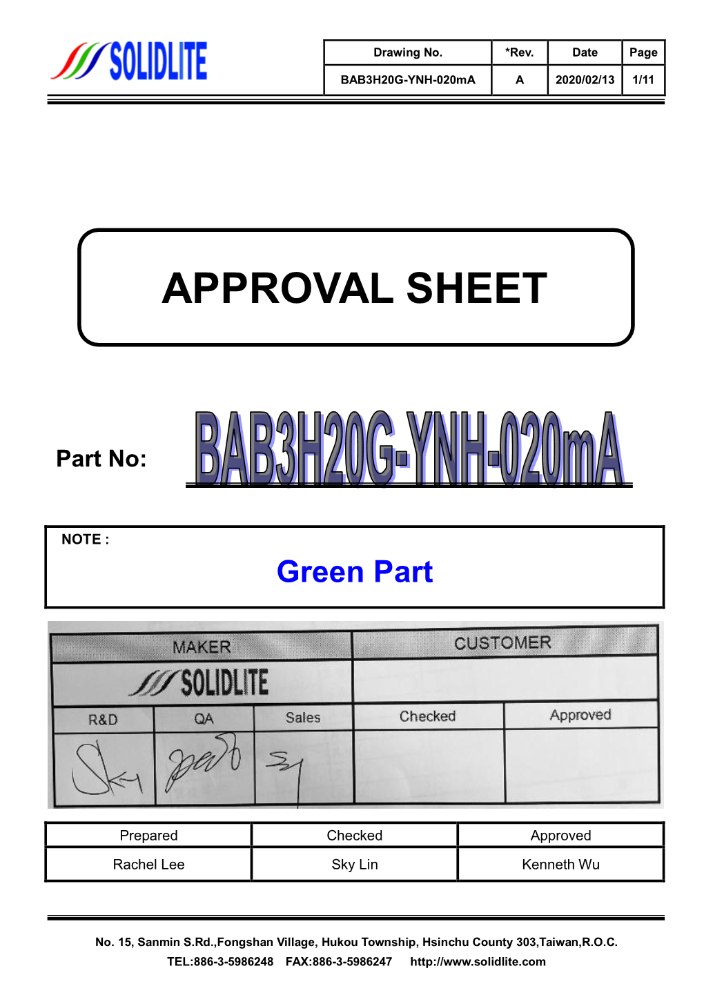 Approval Sheet