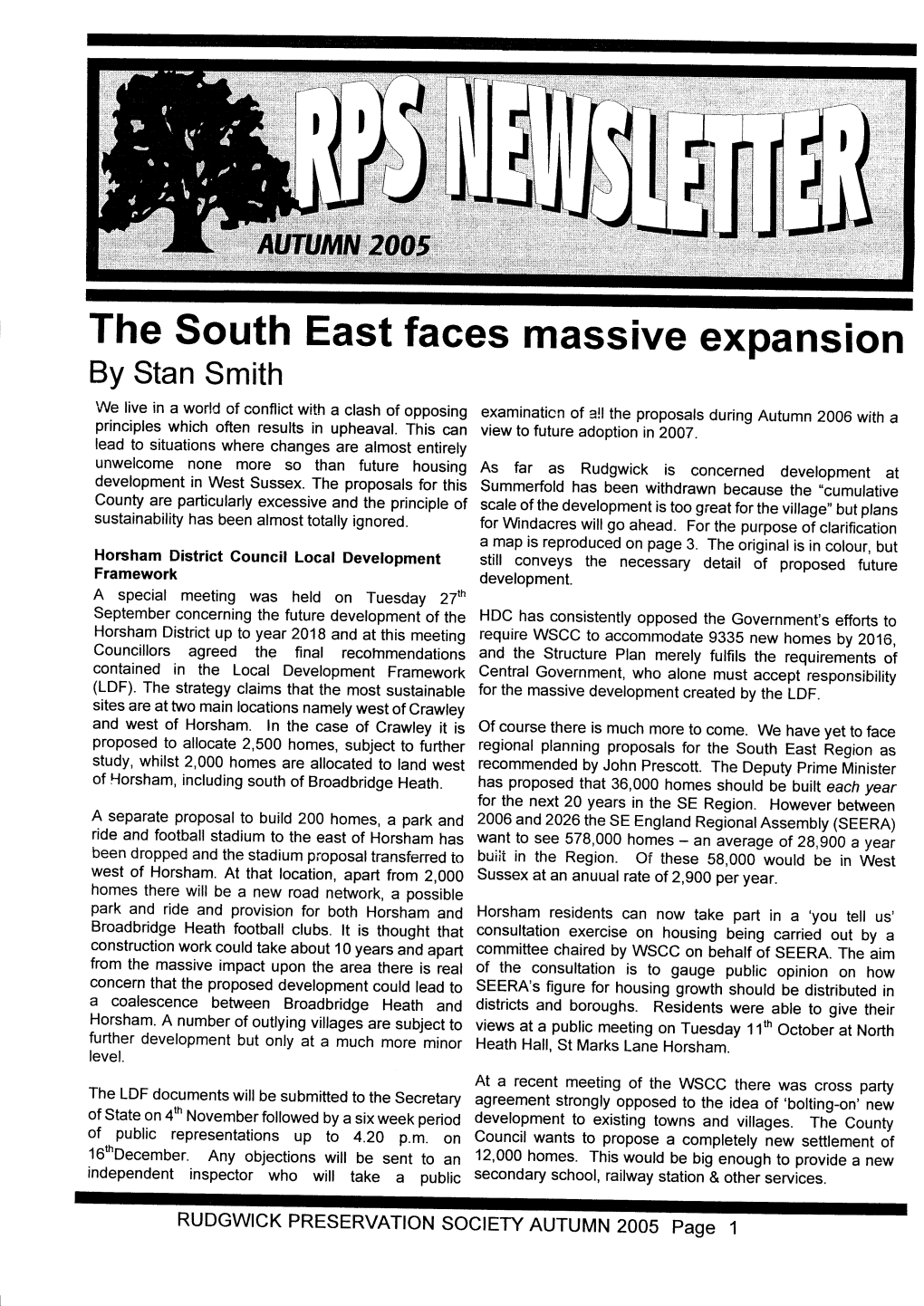 The South East Faces Massive Expansion