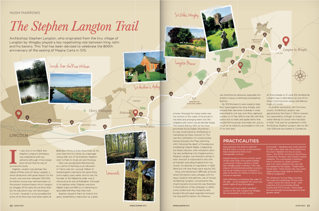 The Stephen Langton Trail Wragby 2