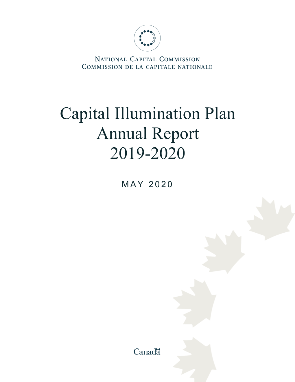 Capital Illumination Plan Annual Report 2019-2020