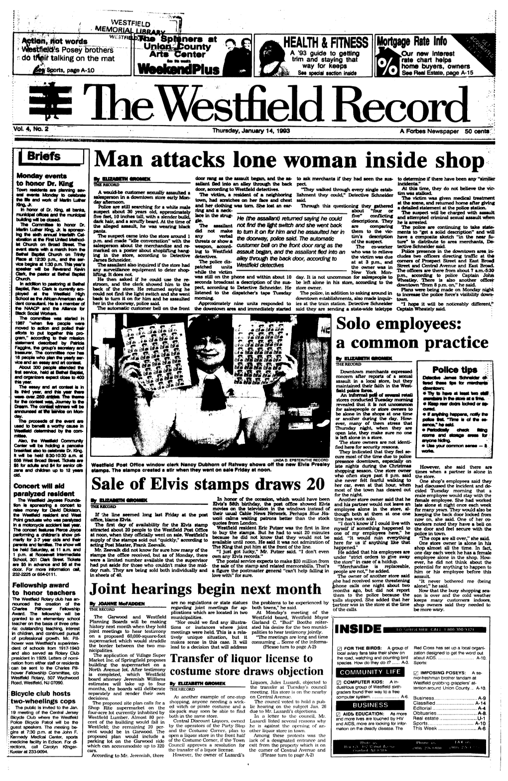 Man Attacks Lone Woman Inside Shop