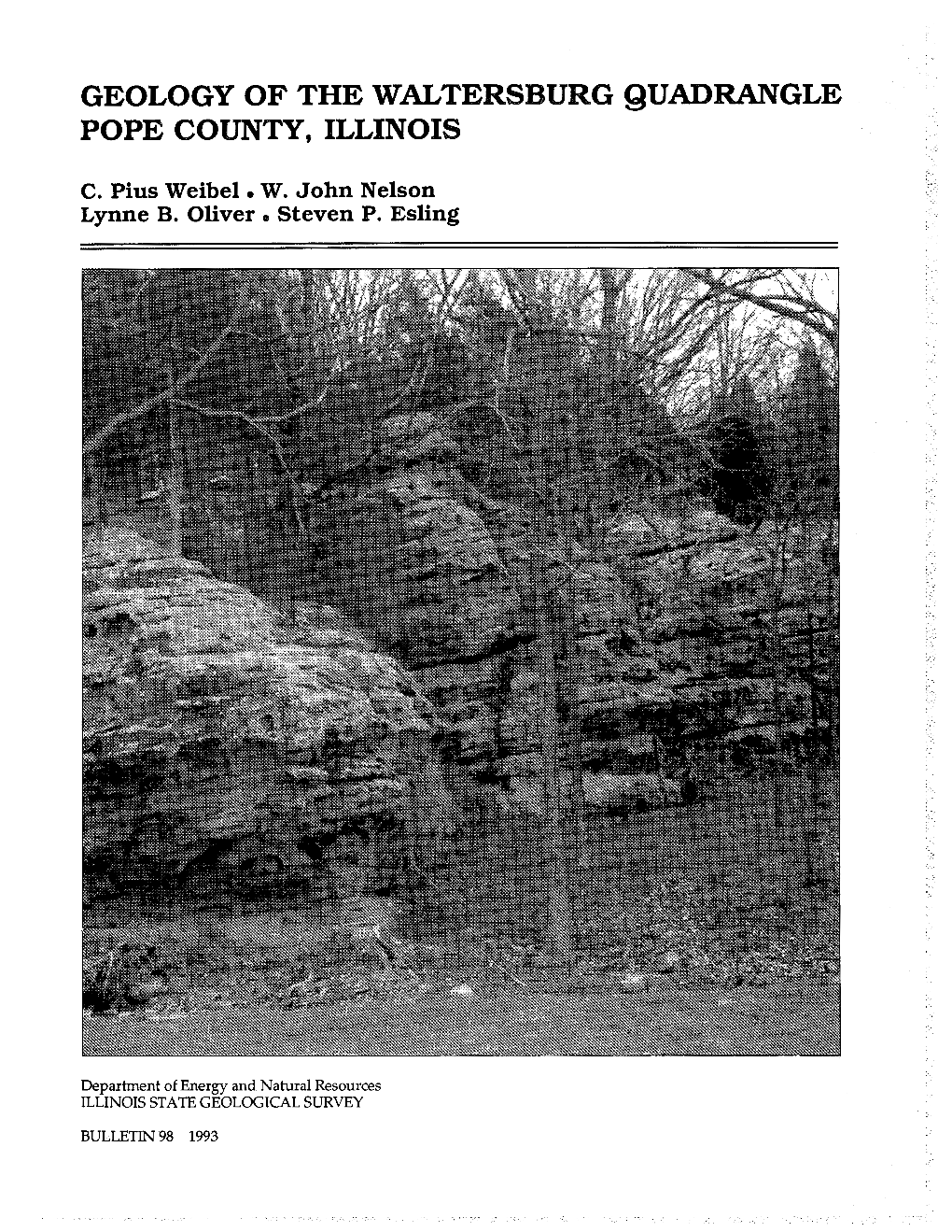 GEOLOGY of the W M T E RANGLE POPE COUNTY, ILLINOI