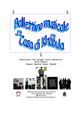 Bollettino Music Cav E Blue