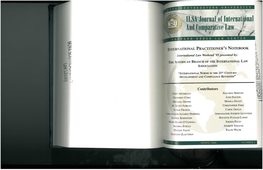 ISLA Journal of International & Comparative