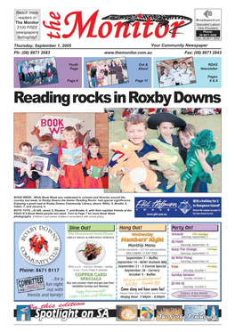 Reading Rocks in Roxby Downs