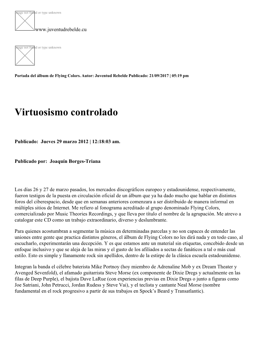 Virtuosismo Controlado