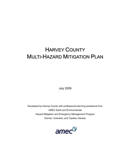 Hazard Mitigation Plan July, 2009