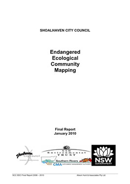Endangered Ecological Community Mapping