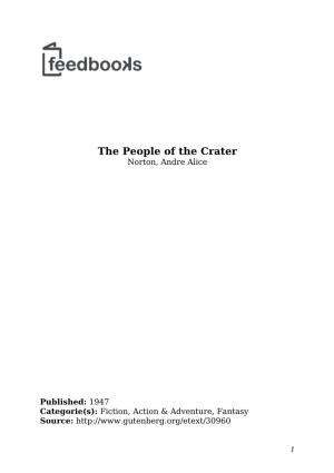 The People of the Crater Norton, Andre Alice