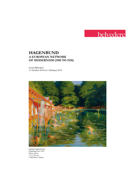 Hagenbund a European Network of Modernism (1900 to 1938)