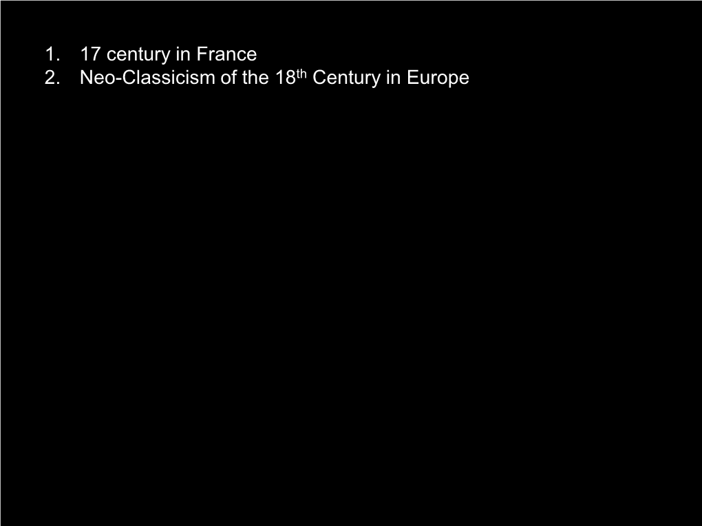 Marc-Antoine Laugier’S Discourse of the Primitive Hut) (Mid-18Th Century)