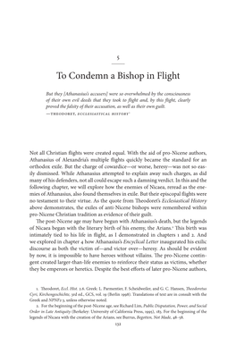 To Condemn a Bishop in Flight