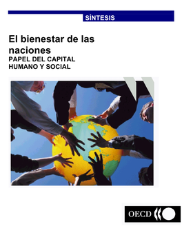 El Bienestar De Las Naciones PAPEL DEL CAPITAL HUMANO Y SOCIAL El Bienestar De Las Naciones: Papel Del Capital Humano Y Social