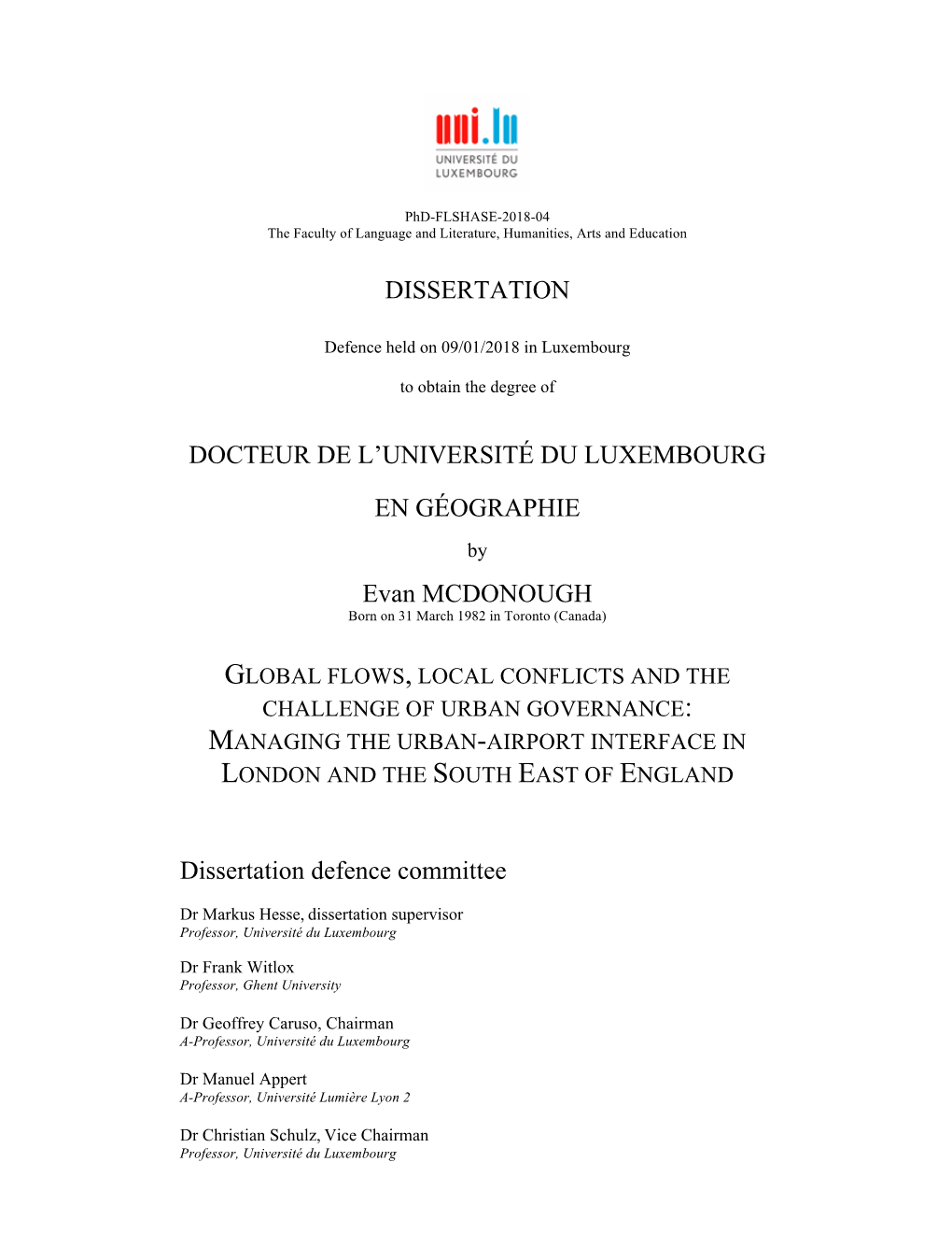 Evan Mcdonough Dissertation Geography Uni Luxembourg.Pdf