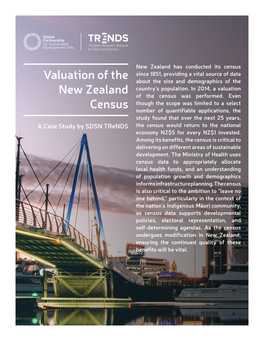 Valuation of the New Zealand Census 2 a Case Study by SDSN Trends