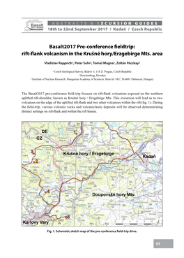 Pre-Conference Fieldtrip: Rift-Flank Volcanism in the Krušné Hory/Erzgebirge Mts
