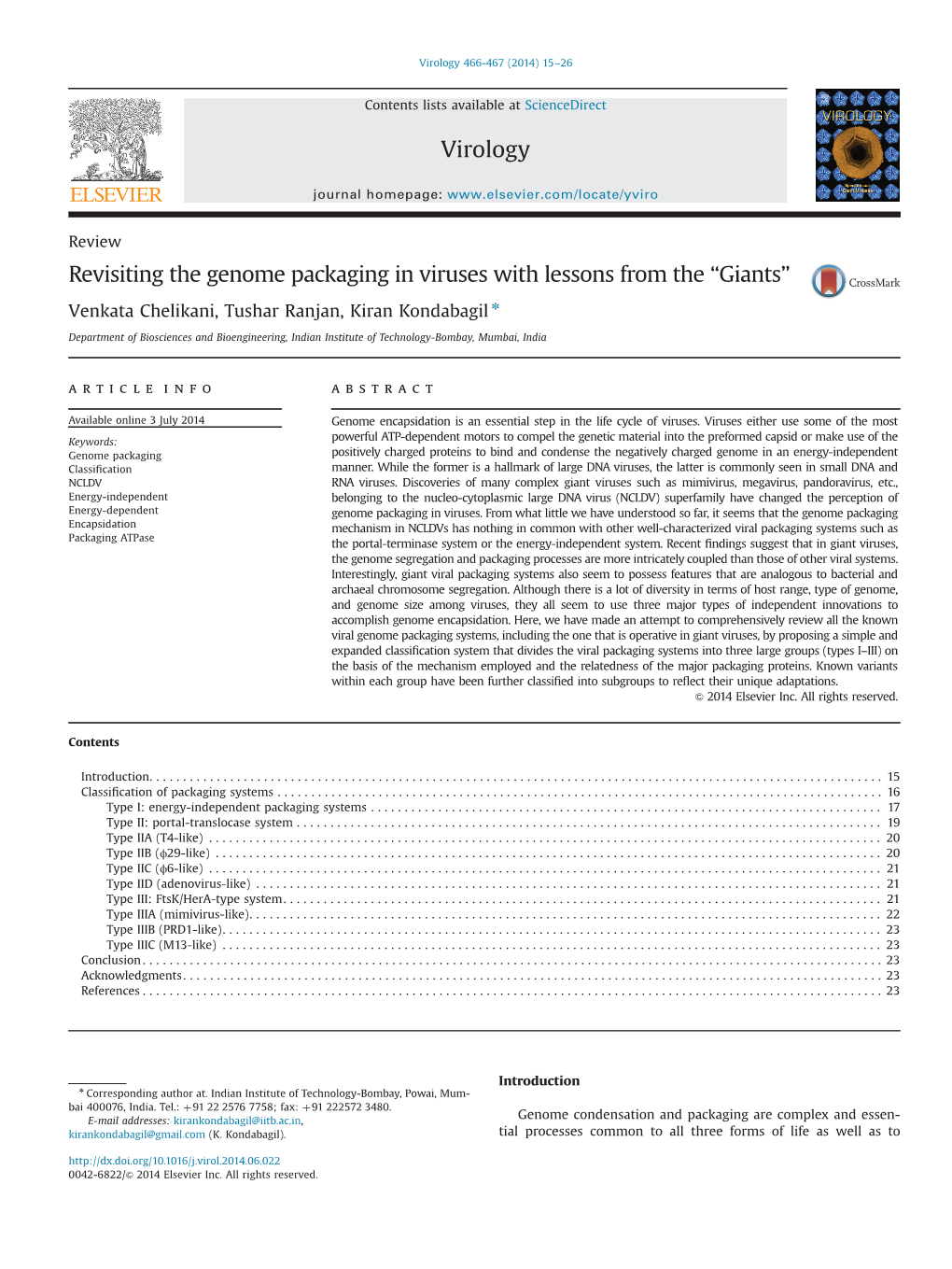 Revisiting the Genome Packaging in Viruses with Lessons from the “Giants”