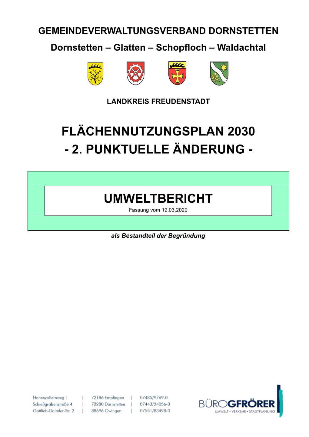 Flächennutzungsplan 2030 - 2