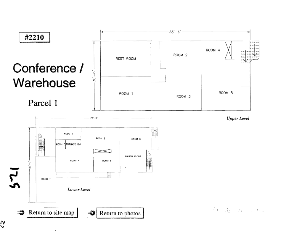 '~"Lfiilliml Conference I , '"I Warehouse O,.., ROOM 1 ROOM 3 ROOM 5 Parcell