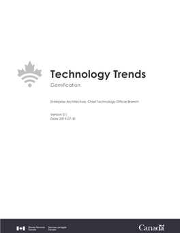 Technology Trends Gamification
