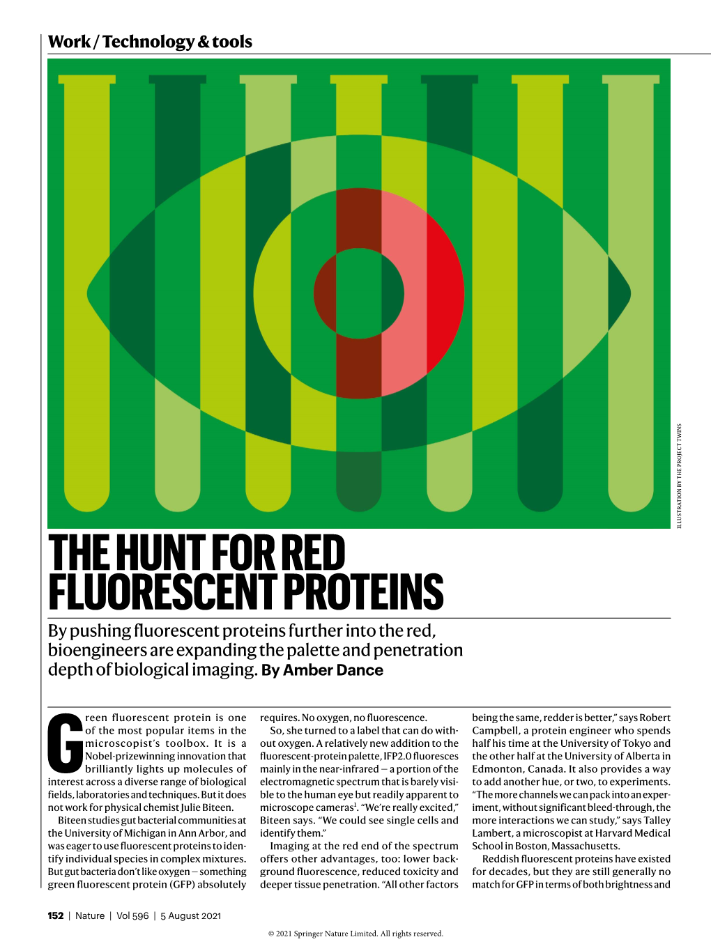 The Hunt for Red Fluorescent Proteins