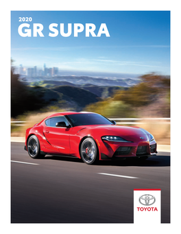 2020 Gr Supra at Toyota, We’Re More Than Just a Car Company