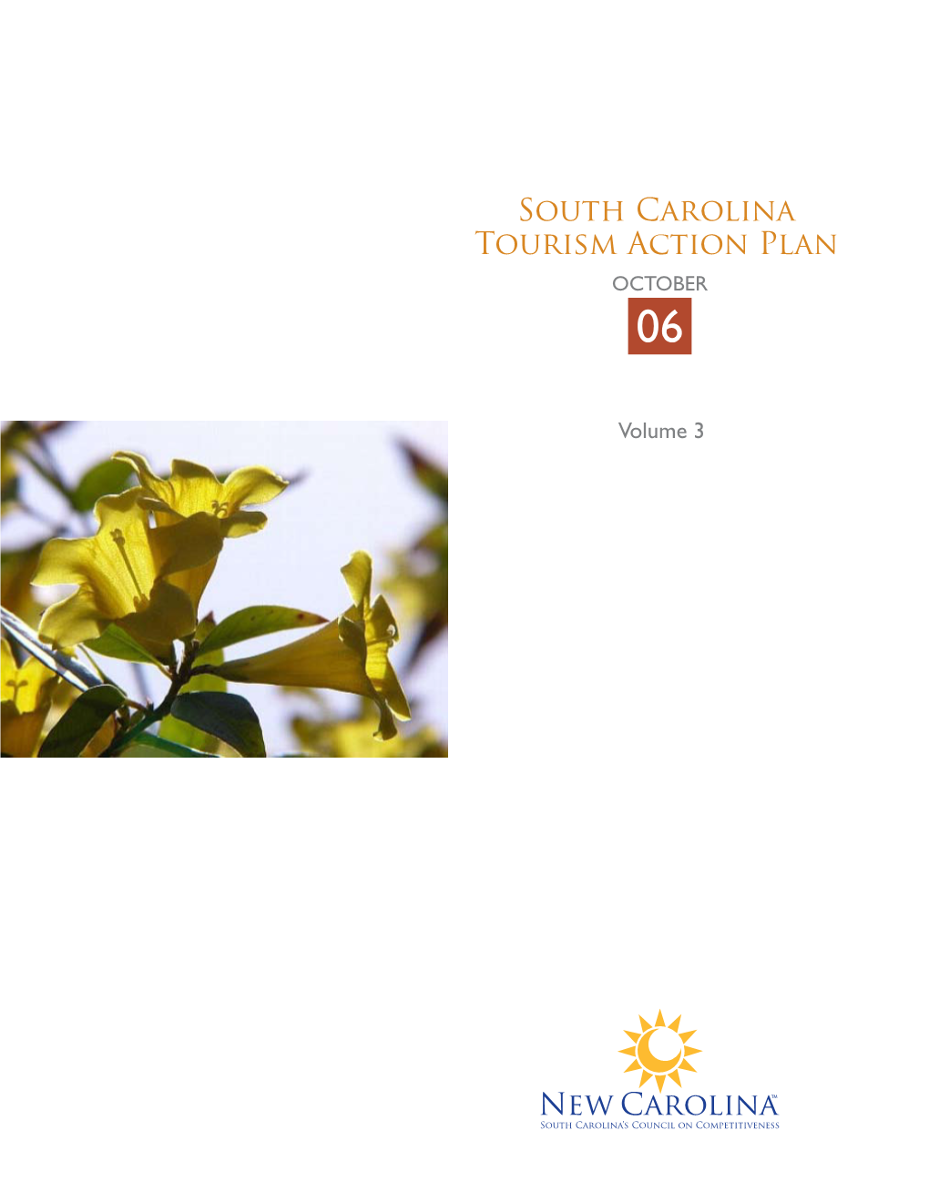 South Carolina Tourism Action Plan Volume