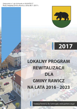 Lokalny Program Rewitalizacji Gminy Rawicz Na Lata 2017–2023